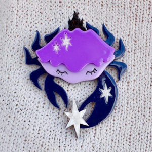 Erstwilder Cancer the Compassionate Brooch BH6685-5030