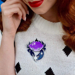 Erstwilder Cancer the Compassionate Brooch BH6685-5030