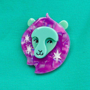 Erstwilder Leo the Leader Brooch BH6686-4350