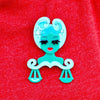 Libra the Learned Brooch