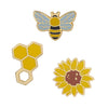 Bee Yourself Enamel Pin Set