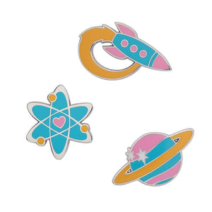Erstwilder Adventurous Atom Enamel Pin EP0006-4460