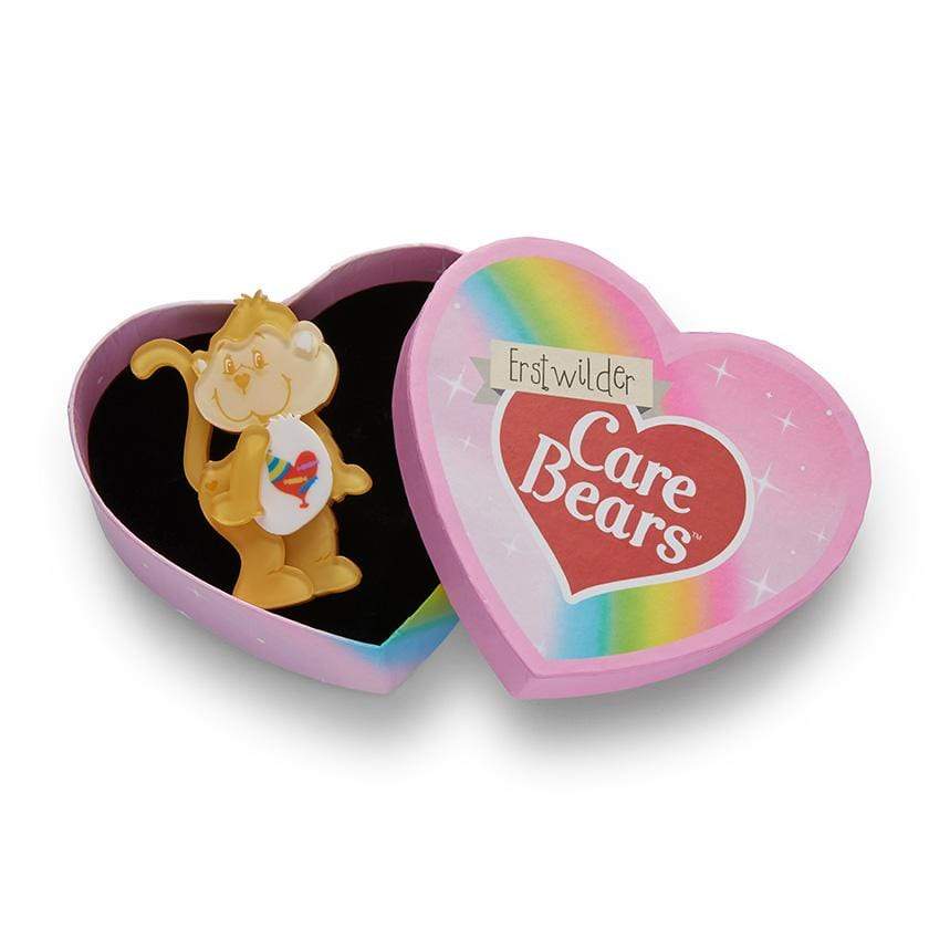 Erstwilder Playful Heart Monkey™ Brooch BH7291-6700