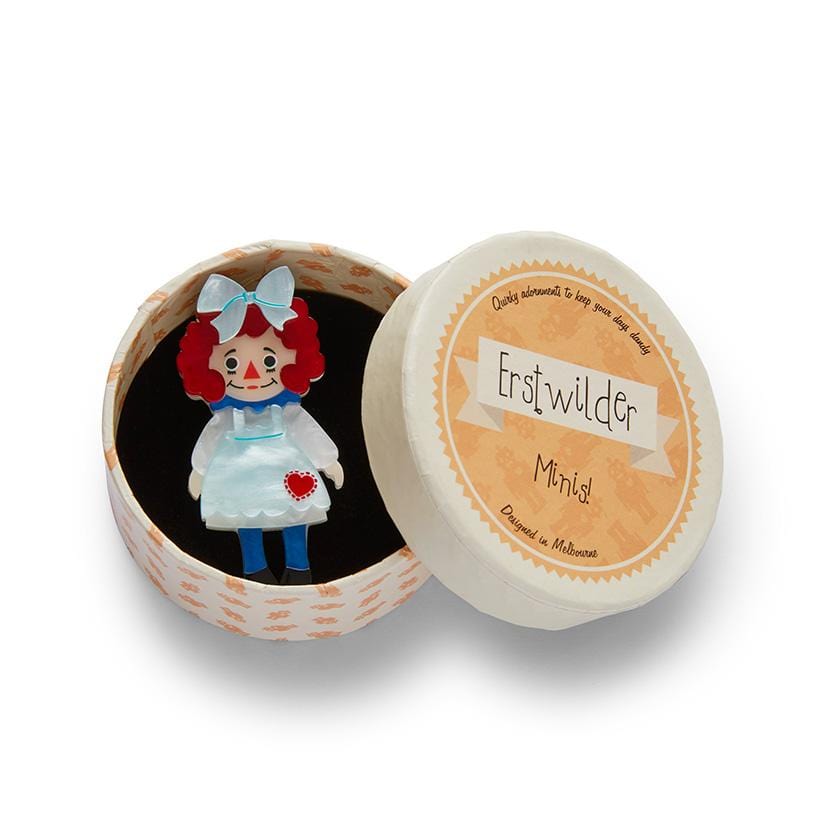 Erstwilder Raggedy Annie Mini Brooch MN0015-8010