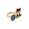 Miffy's Kitten Enamel Ring