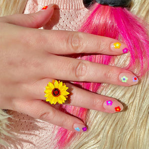 Erstwilder Follow the Sun Statement Ring