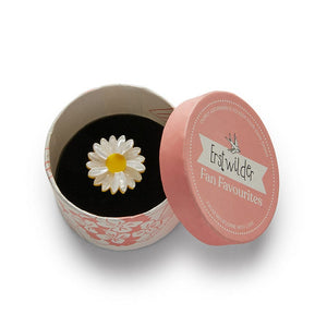 Erstwilder She Loves Me Daisy Statement Ring