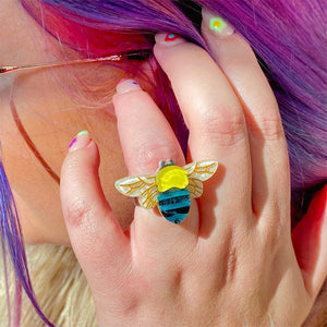 Erstwilder To Bee or Not to Bee Statement Ring