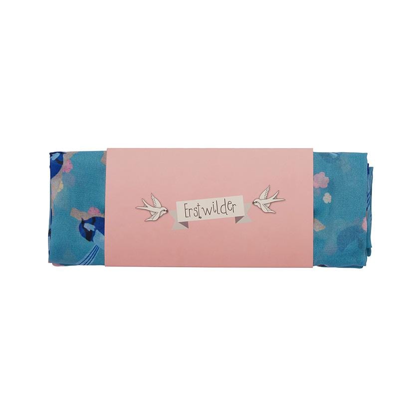 Erstwilder Phoebe the Fairy Wren Neck Large Scarf SC1034-3430