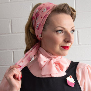 Erstwilder Cherry On Top Head Scarf SC0070-2000