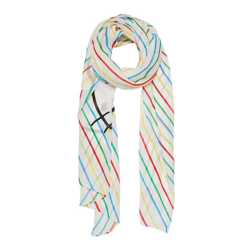 Erstwilder Hello Kitty Rainbow Large Neck Scarf SC1051-8001