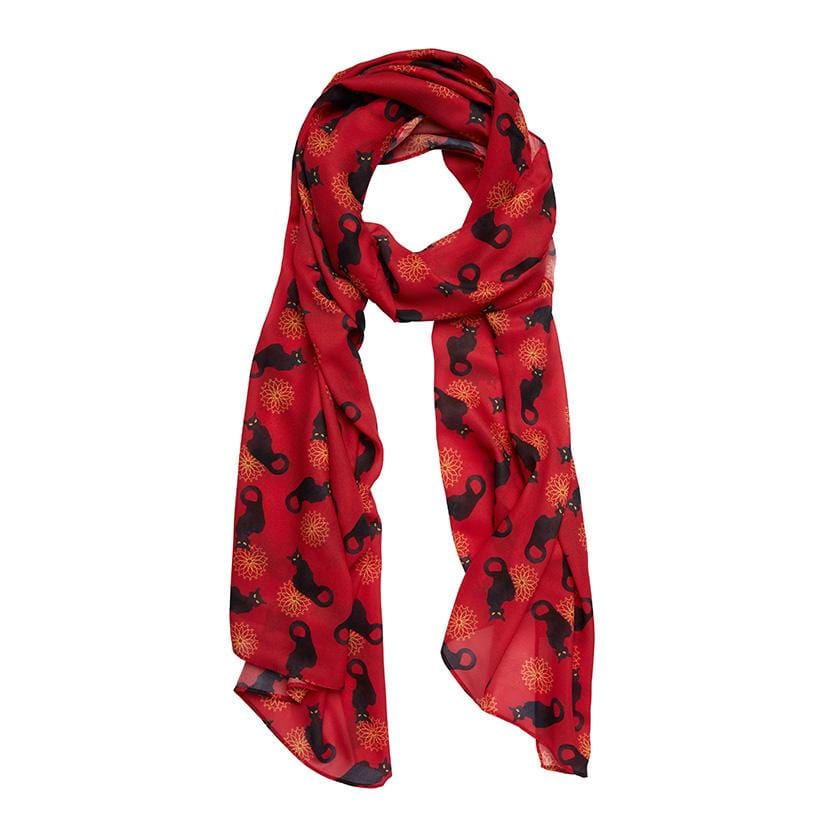 Erstwilder Le Chat Noir Large Neck Scarf SC1057-1070