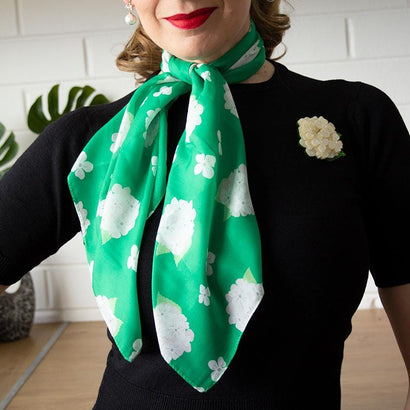 Erstwilder Heartfelt Hydrangea Neck Scarf SC1075-4060