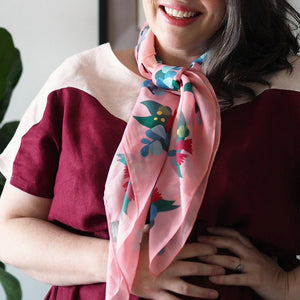 Erstwilder No Christmas Fool Square Scarf SC1078-2000