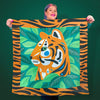 The Tranquil Tiger Square Scarf