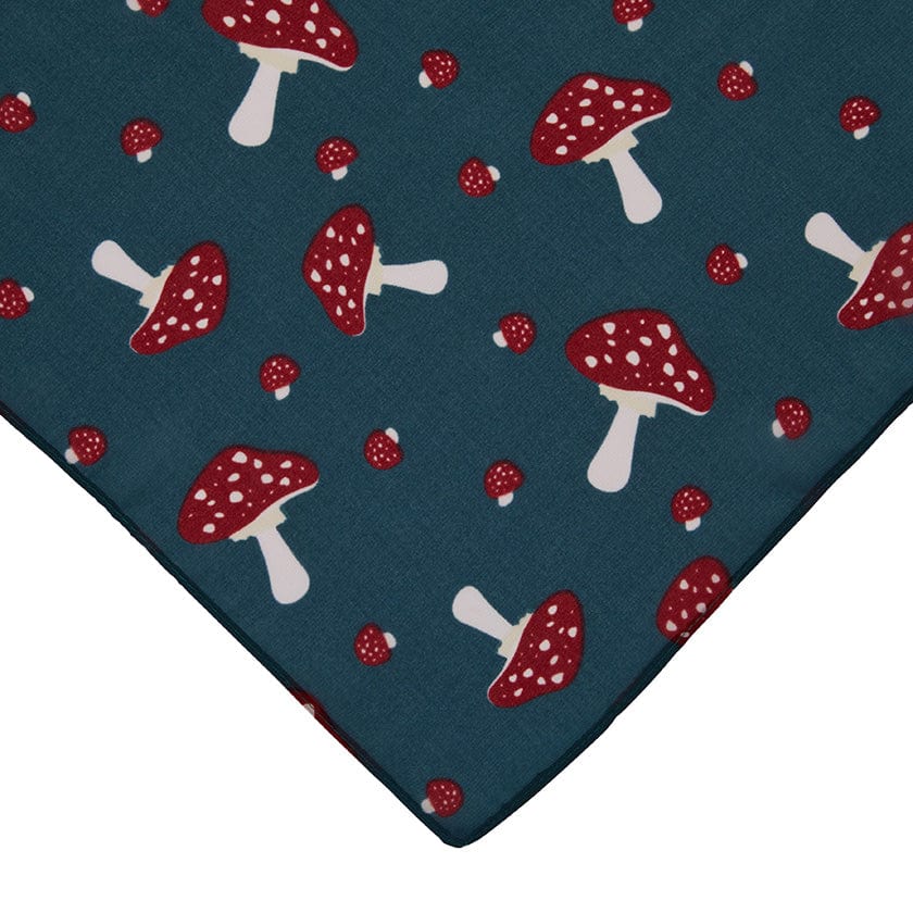 Erstwilder Well Spotted Head Scarf Teal AH1SH02