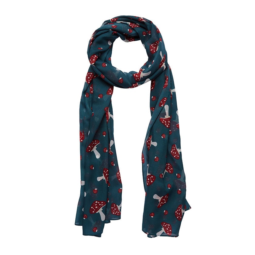 Erstwilder Well Spotted Neck Scarf Teal AH1SN02