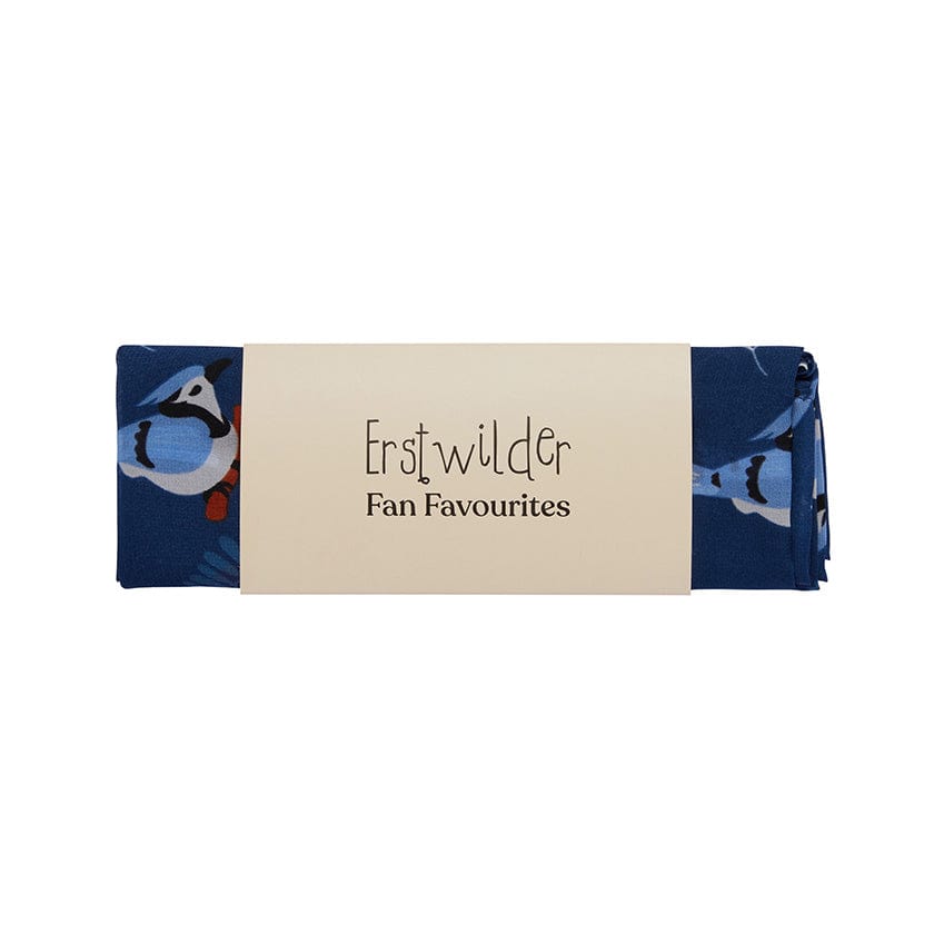 Erstwilder Blue Jay Way Head Scarf Navy AH1SH04