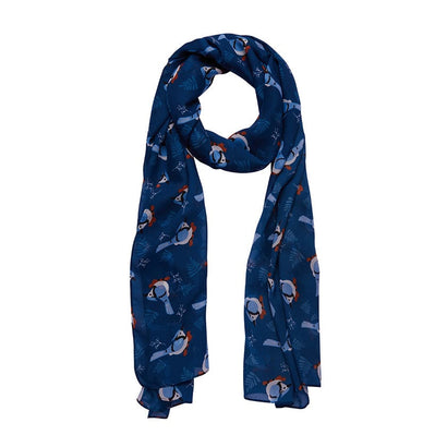 Erstwilder Blue Jay Way Neck Scarf Navy AH1SN04