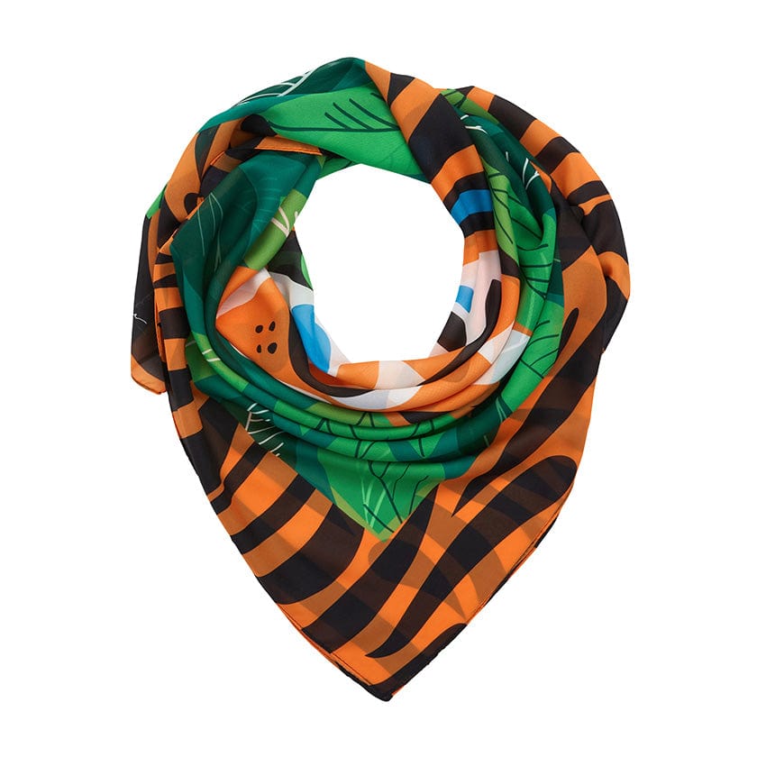 Erstwilder The Tranquil Tiger Square Scarf AK1SQ01