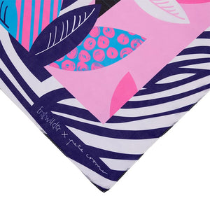 Erstwilder The Zealous Zebra Square Scarf AK1SQ02