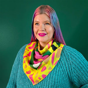 Erstwilder The Genteel Giraffe Square Scarf AK1SQ04