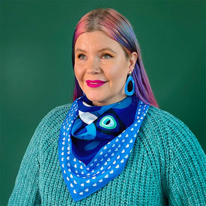 Erstwilder The Picturesque Peacock Square Scarf AK1SQ03