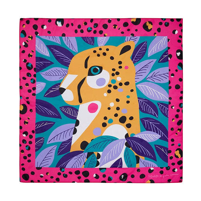 Erstwilder The Choosy Cheetah Square Scarf AK1SQ05