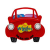 The Big Red Car Brooch
