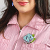Erstwilder Heartfelt Hydrangea Brooch AH1BH01