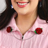 Juliet’s Blooms Double Brooch