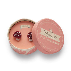Erstwilder Twinning Toadstools Stud Earrings AH1EG01