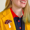 Well Spotted Brooch