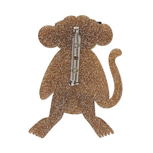 Erstwilder Moe the Monkey Lover Brooch AH1BH15