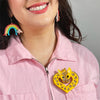 Heart of Africa Brooch