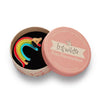 Rainbow Ruff Brooch