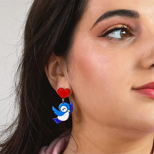 Erstwilder Fowl Be Yours Earrings AH1EG03