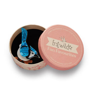 Erstwilder Blue Jay Way Brooch AH1BH19