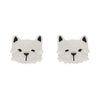 Winston the Westie Earrings