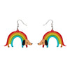 Rainbow Ruff Earrings