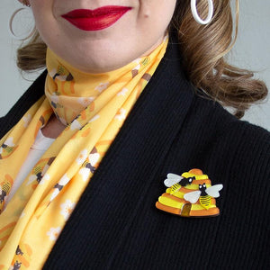Erstwilder Honey I'm Home Brooch BH6269-6067