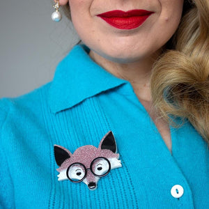 Erstwilder Oscar Wildenfox Brooch BH5668-2080