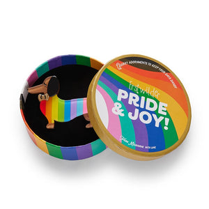 Erstwilder Pride & Joy Spiffy the Supportive Dog Brooch AD1BH07