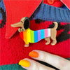 Erstwilder Pride & Joy Spiffy the Supportive Dog Brooch AD1BH07