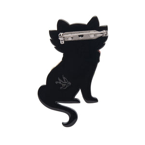 Erstwilder Pride & Joy Elissa the Rainbow Cat Brooch AD1BH09