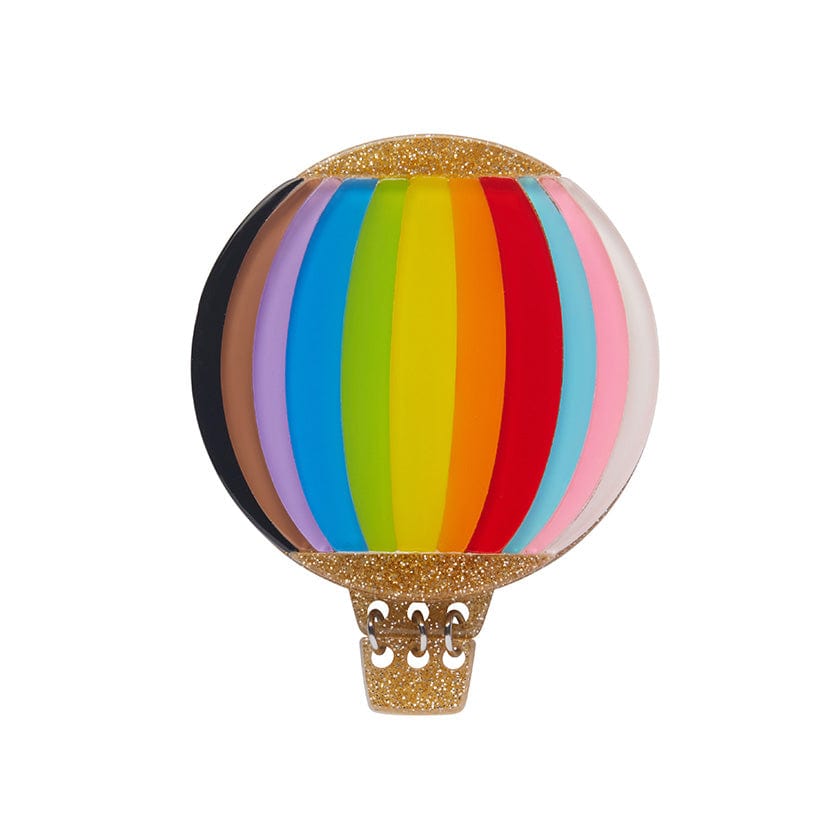 Hot air balloon brooch store