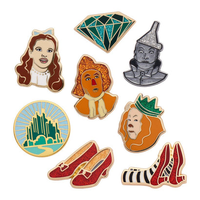 Erstwilder The Wizard of Oz Enamel Pin Set - 8 Pack AG1EPX01